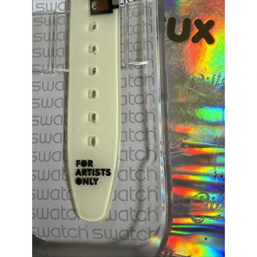 Swatch 40th Montreux Jazz Festival Watch 2006 Julian Opie For Artists Only Rare